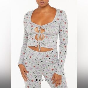 Savage X ‘Tis The Savage Long Sleeve & Pants Print Set